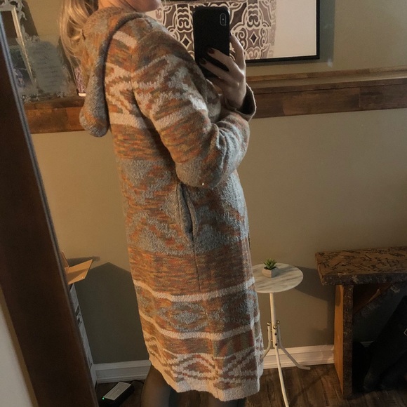 Long Aztec Sweater (Sz S-M) - Picture 1 of 5